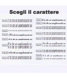 Choose the font