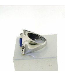 Nuovegioie Silver 925 Ring Blue Crystal AN22030 | Boschi Gioielli
