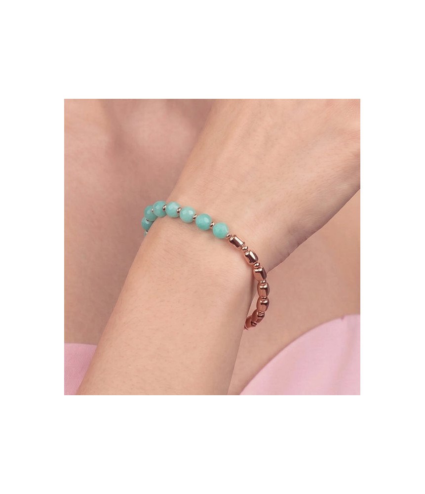 Bronzallure bracciale quarzo verde acqua M19165BBR.RG03ONES donna Boschi Gioielli